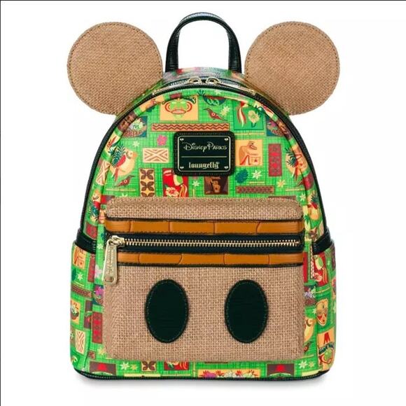 Loungefly Disney Parks Main Attraction Enchanted Tiki Room Mini Backpack main image 5